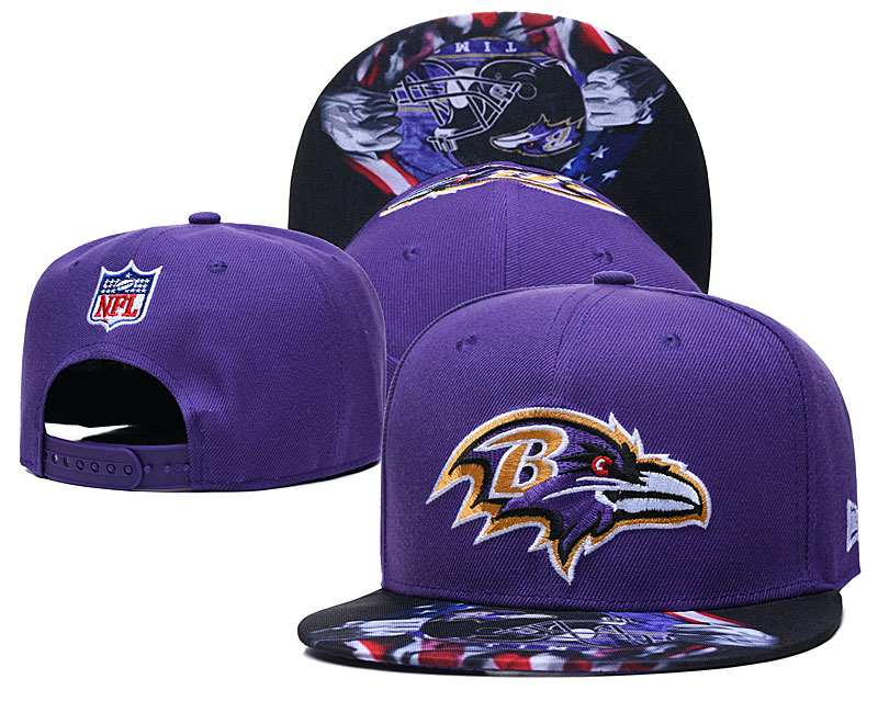2021 NFL Baltimore Ravens #14 hat GSMY->->Sports Caps